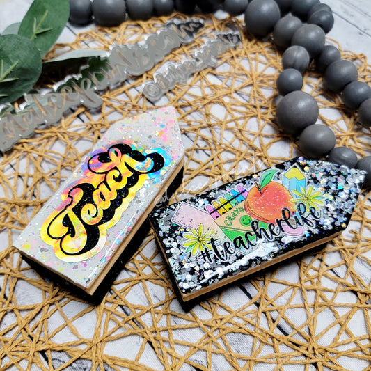 Custom dry erase board eraser