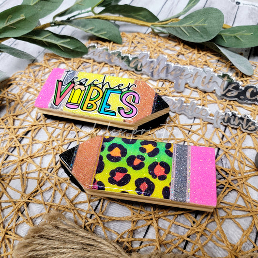 Pencil dry erase board eraser