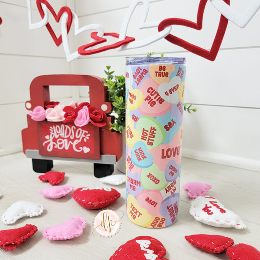 Conversation Love SUBLIMATED TUMBLER RTS