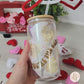 Concha To My Cafecito SUBLIMATED GLASS TUMBLER RTS